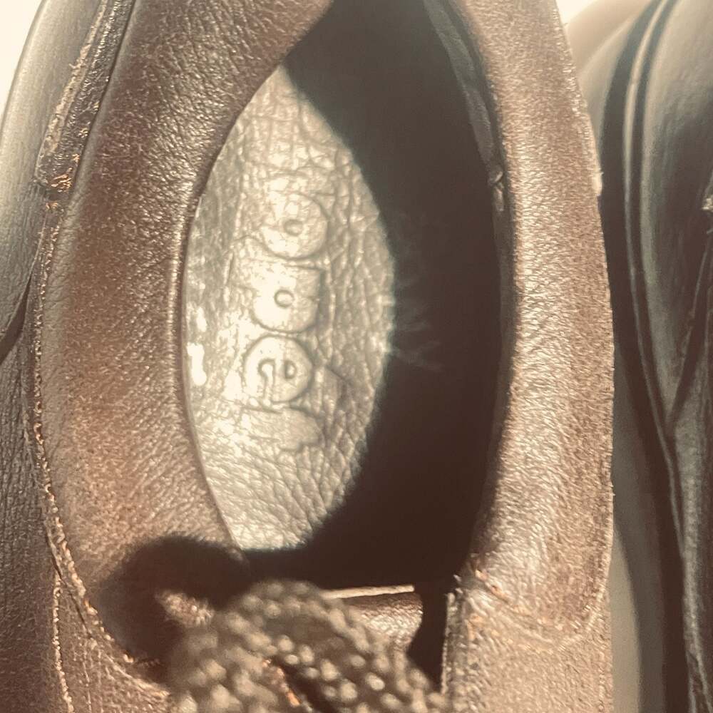 Propét Men's Brown Leather Comfort Casual Walking Shoes - Picture 7 of 8